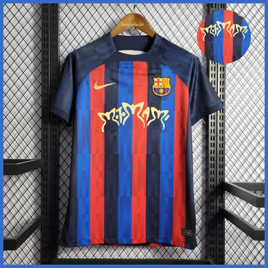 Camisa do tempo Barcelona Rosalia 22-23 Futebol BS